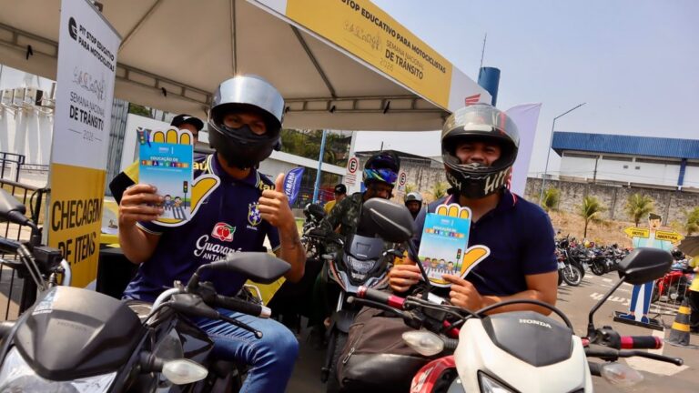 Sebrae registra aproximadamente 2400 atendimentos a motociclistas em Manaus