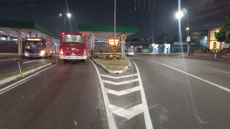 IMMU intensifica sinalização viária em áreas escolares e terminais de Manaus