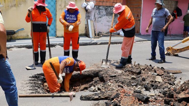 Prefeitura de Manaus recupera drenagem danificada no São José Operário